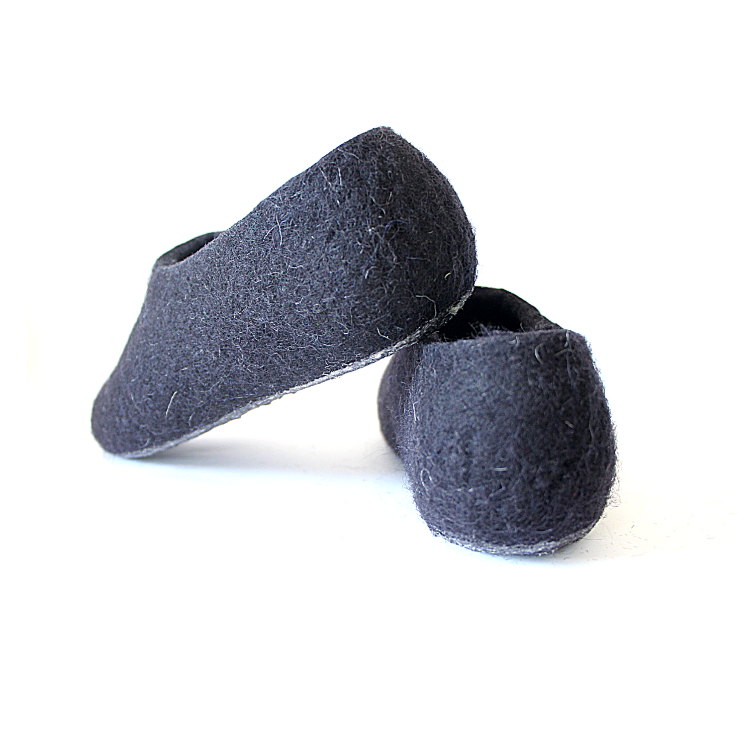 Boiled wool 2025 mens slippers